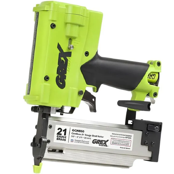 Grex 21 Gauge Cordless Brad Nailer (Bare Tool) - Professional Precision Series