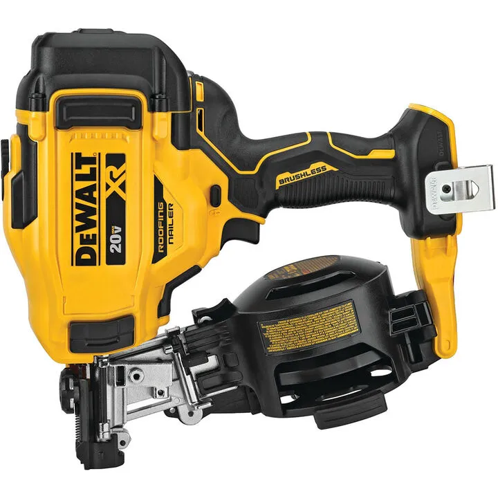 DEWALT 20V MAX 15-Degree Cordless Coil Roofing Nailer (Bare Tool)