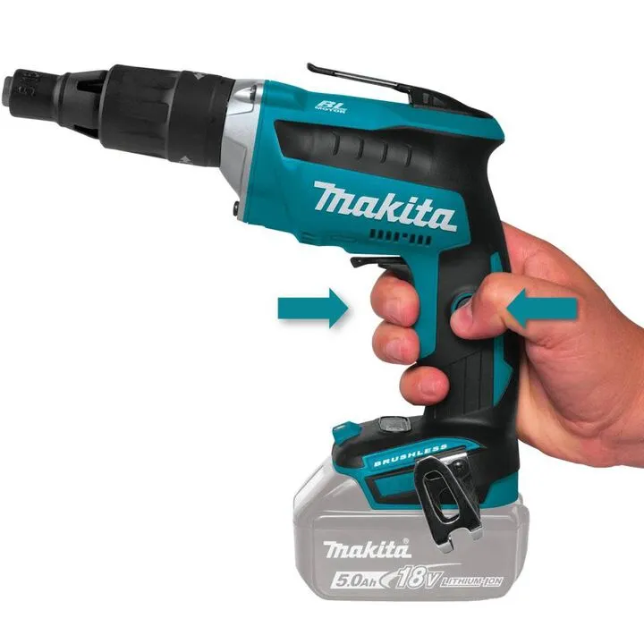 Makita 18V LXT Lithium-Ion Brushless Cordless 2500 RPM Screwdriver (Bare Tool) 1