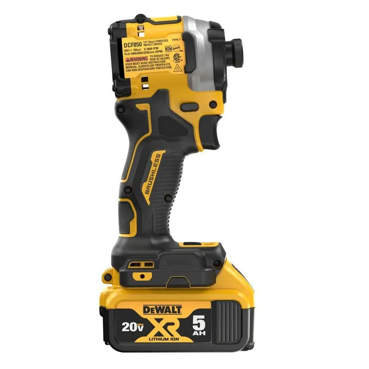 DEWALT 20V MAX Cordless Impact Driver and Reciprocating Saw Professional Combo Kit 5
