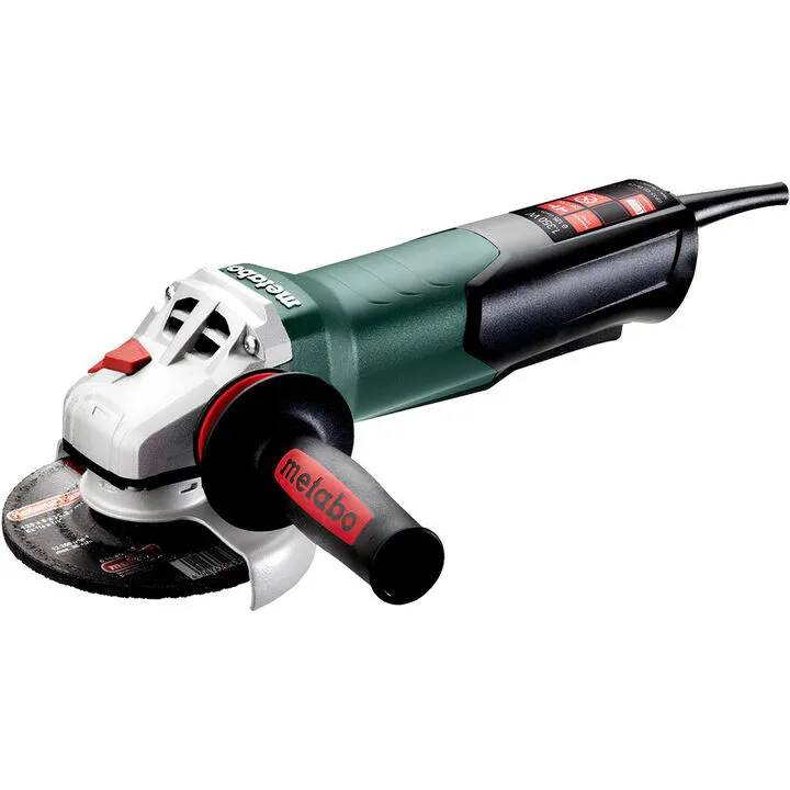 Metabo 4.5in/5in Angle Grinder with Non-Locking Paddle Switch - Professional Performance