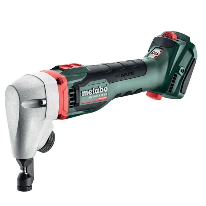 Metabo 18V 16 Gauge Nibbler - High-Precision Cordless Metal Cutter (Bare Tool)
