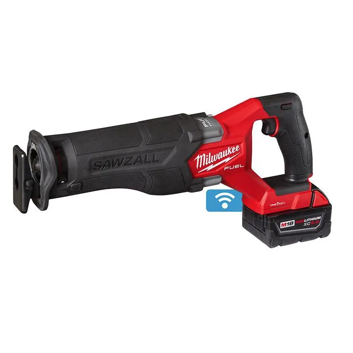 Milwaukee M18 FUEL SAWZALL Reciprocating Saw with ONE-KEY - 2 Battery XC5.0 Kit 6
