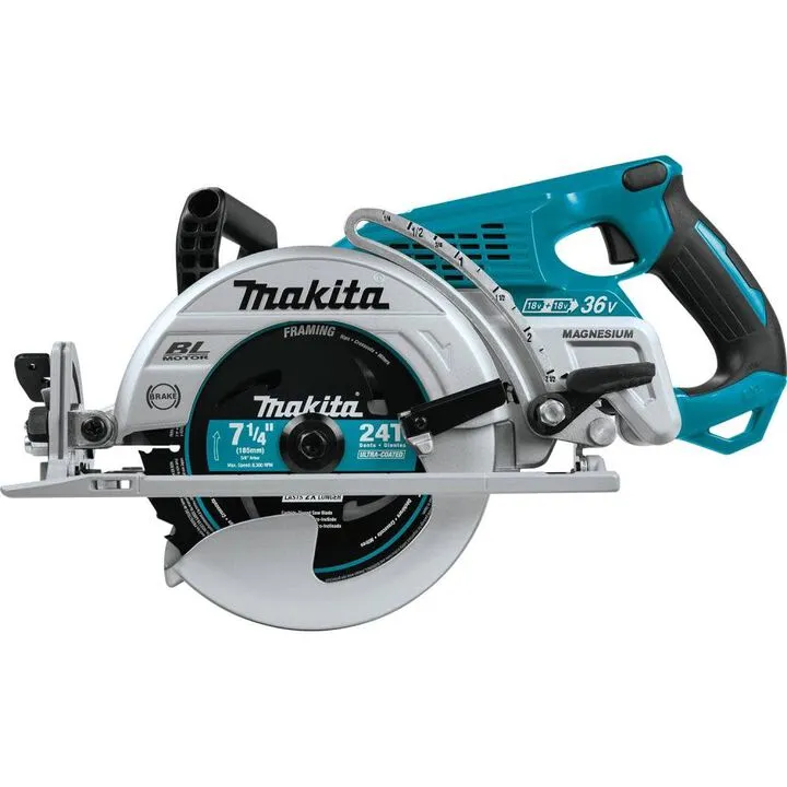 Makita 18V X2 (36V) LXT Brushless Rear Handle 7-1/4in Circular Saw (Bare Tool) 3
