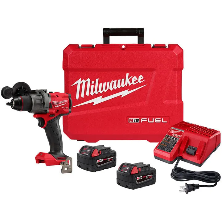 Milwaukee M18 FUEL Right Angle Attachment Kit with 60pc SHOCKWAVE Impact Duty Set & 4pc Magnetic Nut Drivers