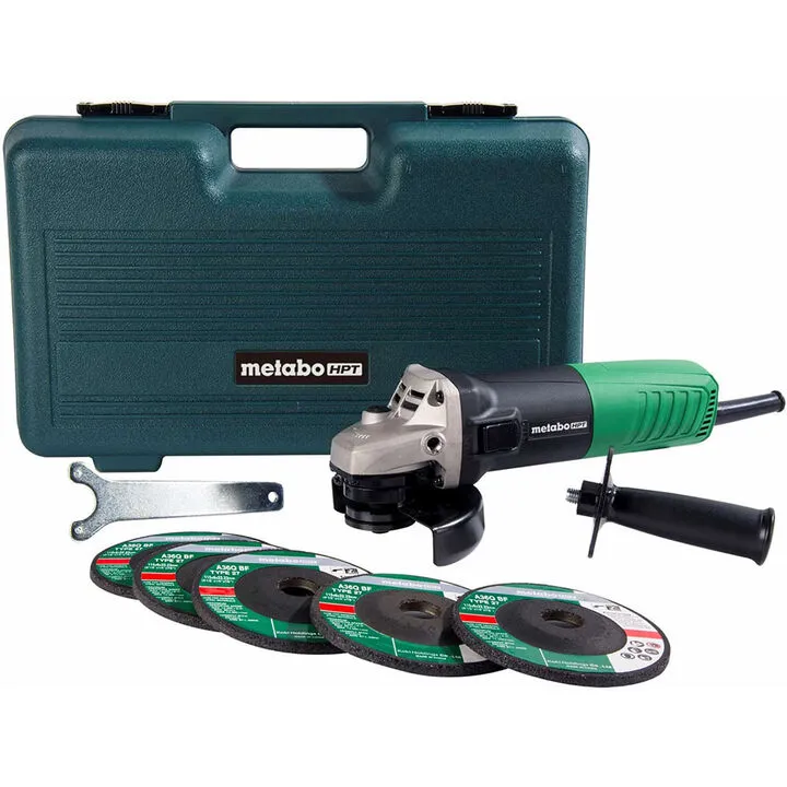 Metabo HPT 4-1/2 In. 6.2 Amp Disc Grinder - High-Performance Metalworking Tool