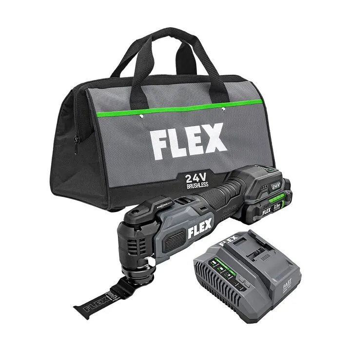 FLEX 24V Oscillating Multi-Tool Professional Kit