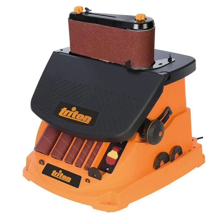 Triton Power Tools 3.5A Oscillating Spindle & Belt Sander - Precision Woodworking Performance 1