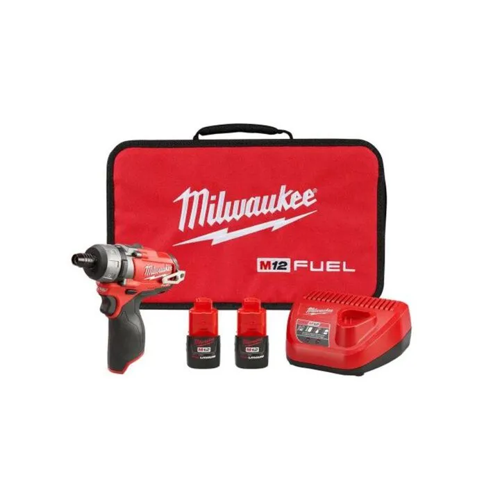 Milwaukee M12 FUEL 2-Speed Screwdriver Kit - High-Performance Precision Fastening 4