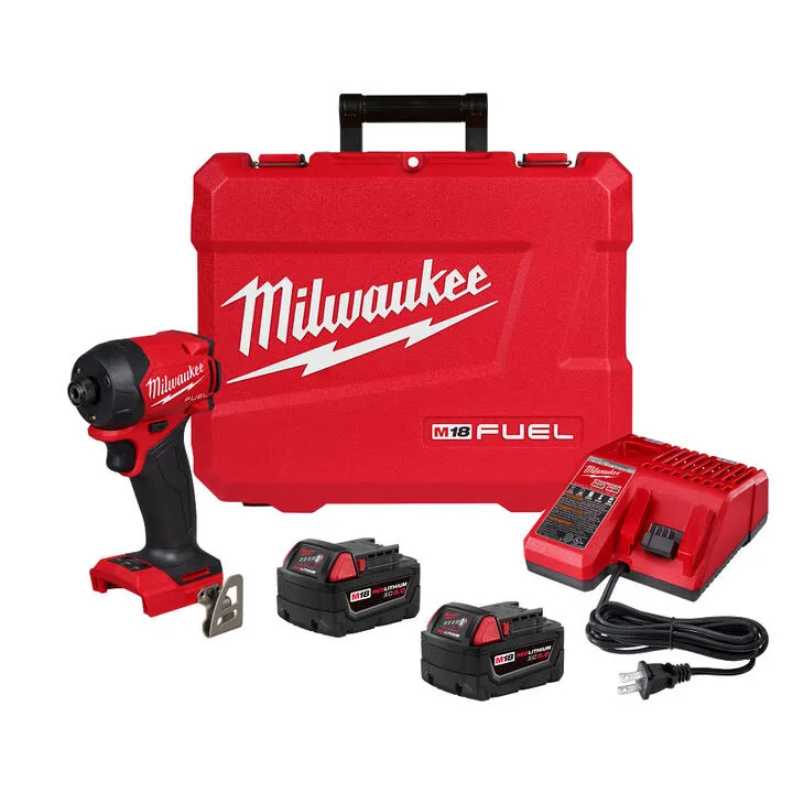 Milwaukee M18 FUEL SURGE 1/4 Inch Hex Hydraulic Driver Kit - Professional Grade
