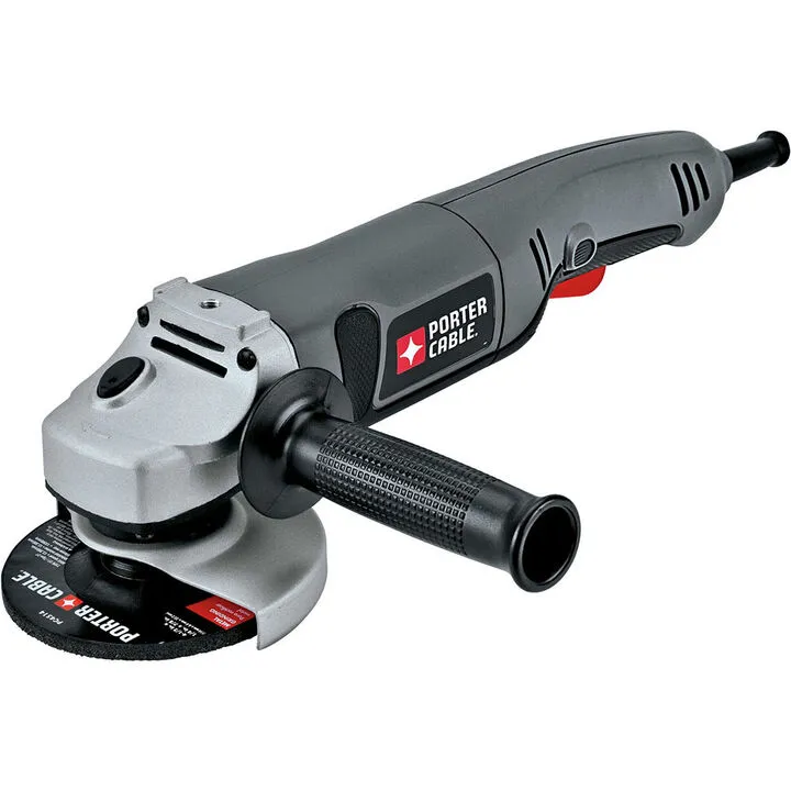 Porter Cable 4-1/2-in 7-Amp Trigger Switch Corded Angle Grinder - High-Performance Metalworking Essential