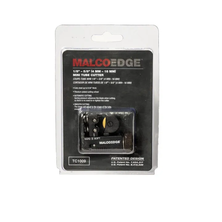 MalcoEdge TC1009 1/8 - 5/8 Inch Mini Tube Cutter - Professional Grade Precision 6