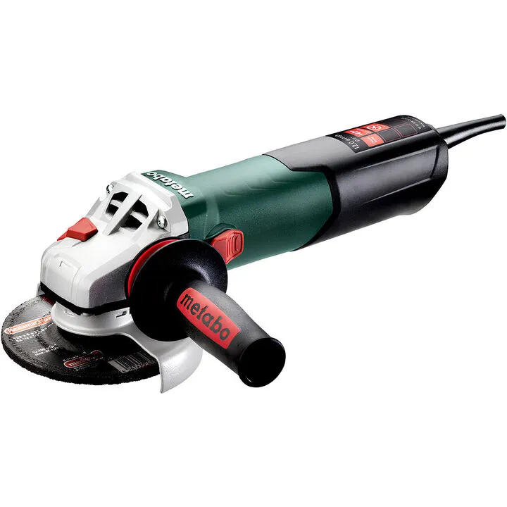 Metabo 4.5in/5in Angle Grinder, 11,000 RPM, 12.0 Amps with Lock-On Switch