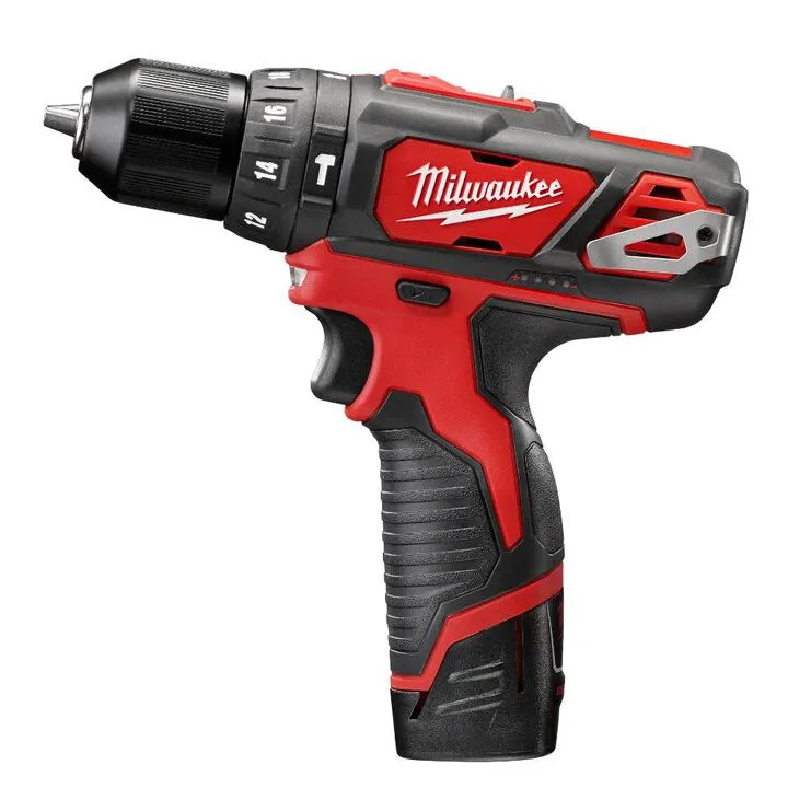 Milwaukee M12 3/8 in. Hammer Drill/Driver Kit - Compact Precision for Light-Duty Applications 2