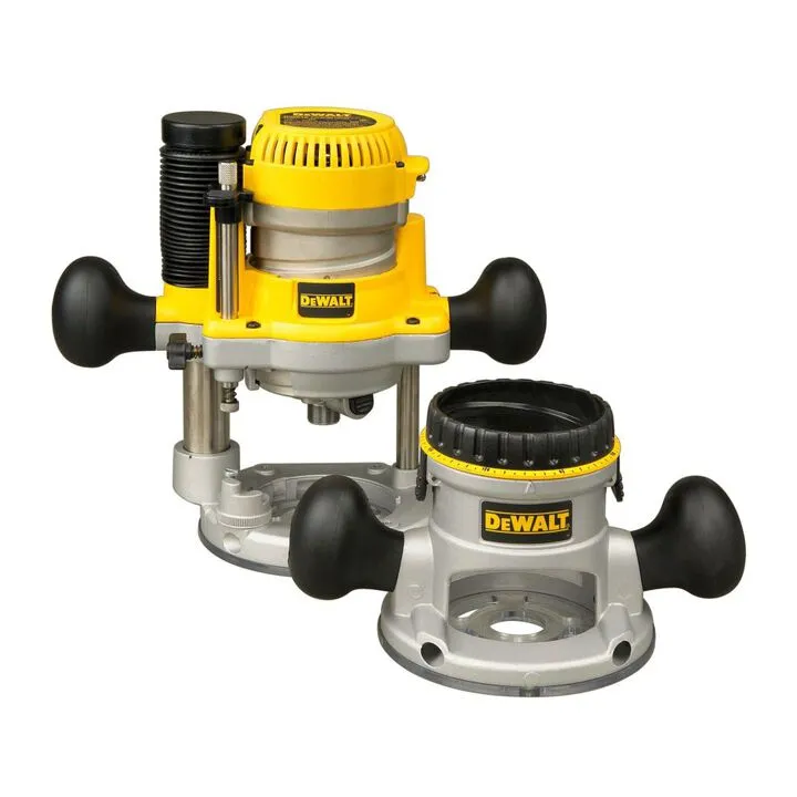 DEWALT 12 Amp 2-1/2 HP Plunge and Fixed Base Router - Professional Grade Performance 1