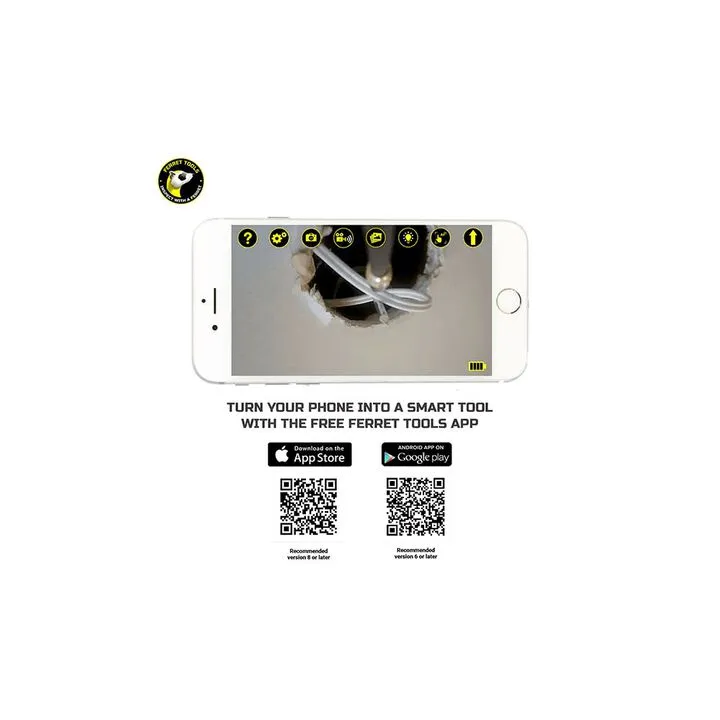 Rack-A-Tiers Multipurpose Wireless Inspection Camera and Cable Pulling Tool 4