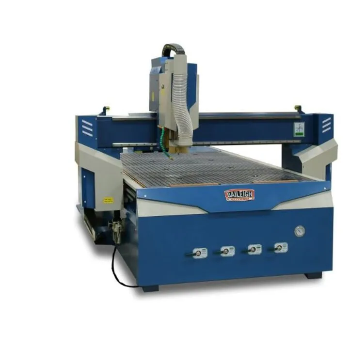 Baileigh WR-84V-ATC-8480V 4' x 8' Industrial CNC Router with Automatic Tool Changer (480V)