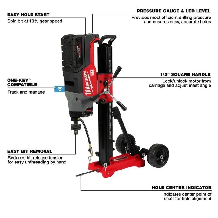Milwaukee MX FUEL Core Rig with Stand Kit: Professional Performance & Reliability 3