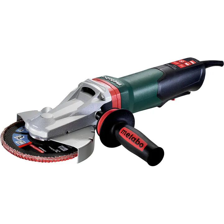 Metabo WEPBF 15-150 Quick 6-Inch Flat Head Angle Grinder - High-Performance Industrial Precision
