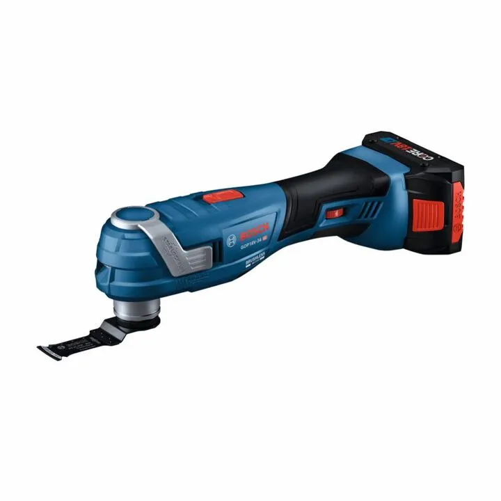 Bosch 18V Brushless StarlockPlus Oscillating Multi-Tool Kit with CORE18V 4Ah Battery 5