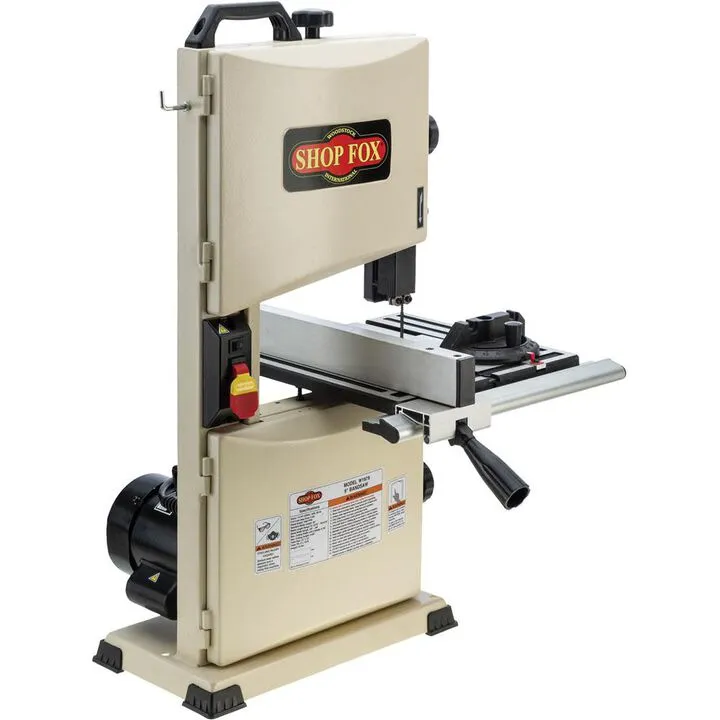 Shop Fox 9-Inch Benchtop Bandsaw - 1/3HP Precision Tool for Detail Woodworking 1