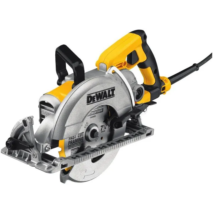 DEWALT 7-1/4-Inch (184mm) Worm Drive Circular Saw with Electric Brake