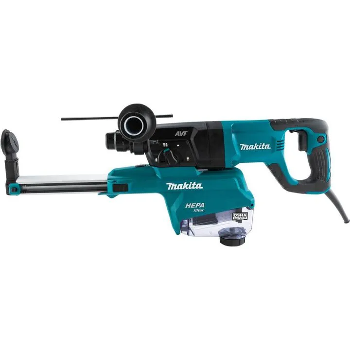 Makita 1-Inch SDS-PLUS AVT Rotary Hammer with HEPA Dust Extractor (D-Handle) 2