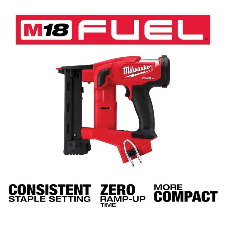 Milwaukee M18 FUEL 18 Gauge 1/4 in. Narrow Crown Stapler (Bare Tool) 3
