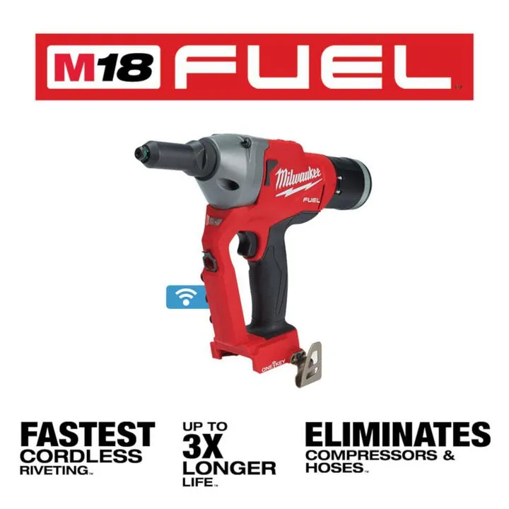 Milwaukee M18 FUEL 1/4-inch Blind Rivet Tool with ONE-KEY (Bare Tool) 1