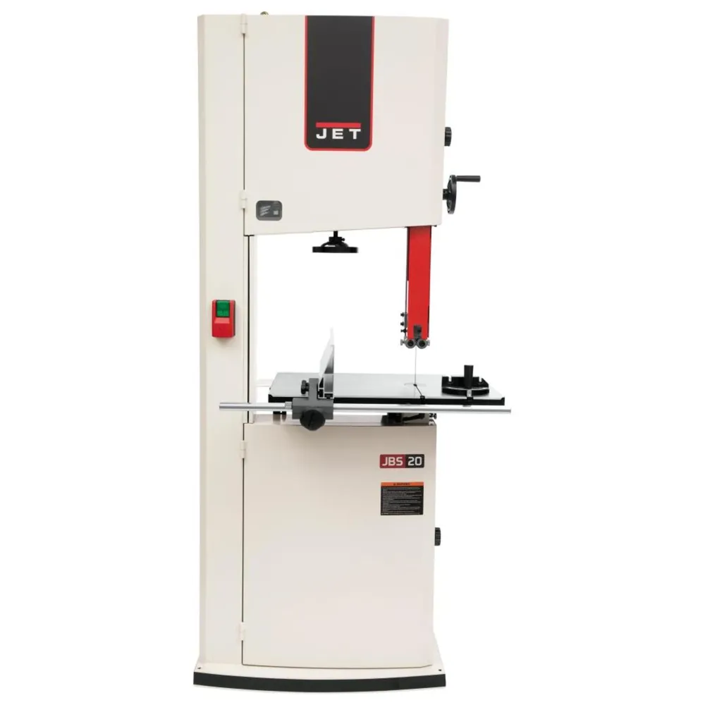 JET JWBS-20-5 20-Inch 5HP 1PH 230V Industrial Bandsaw