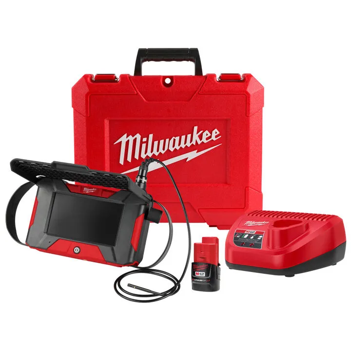 Milwaukee M12 Auto Shop Borescope with Wi-Fi & XC 5Ah Lithium-Ion Battery Bundle 2