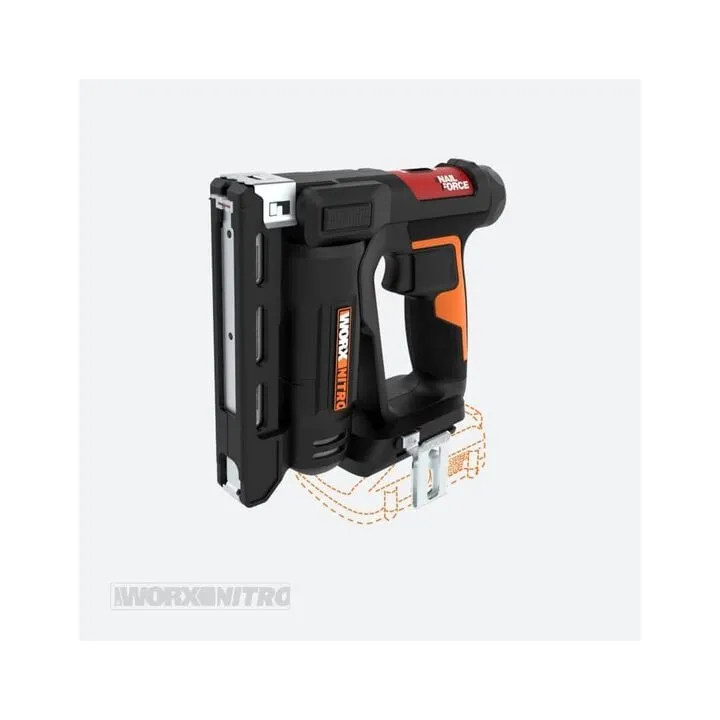 Worx 20V Cordless Crown Stapler (Bare Tool) - High-Efficiency Fastening Solution