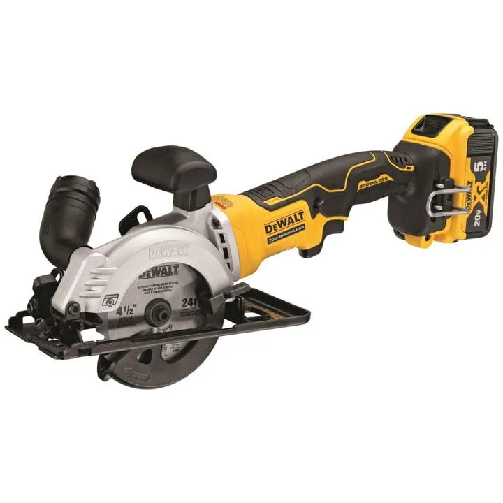 DEWALT ATOMIC 20V MAX Brushless 4-1/2 in. Cordless Circular Saw Kit 2