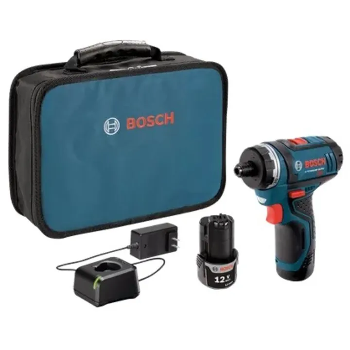 Bosch 12V Max Two-Speed Pocket Driver Kit (Reconditioned) - Professional Grade Compact Power