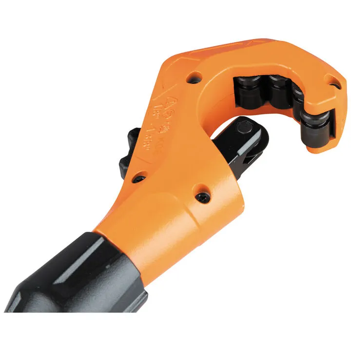 Klein Tools 1-3/8" Constant Swing Tubing Cutter for Precision Plumbing 3