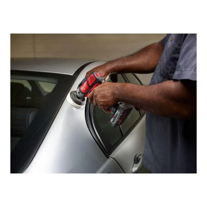 Milwaukee M12 Polisher/Sander Bare Tool with CP 2Ah & XC 4Ah Starter Kit Bundle 8