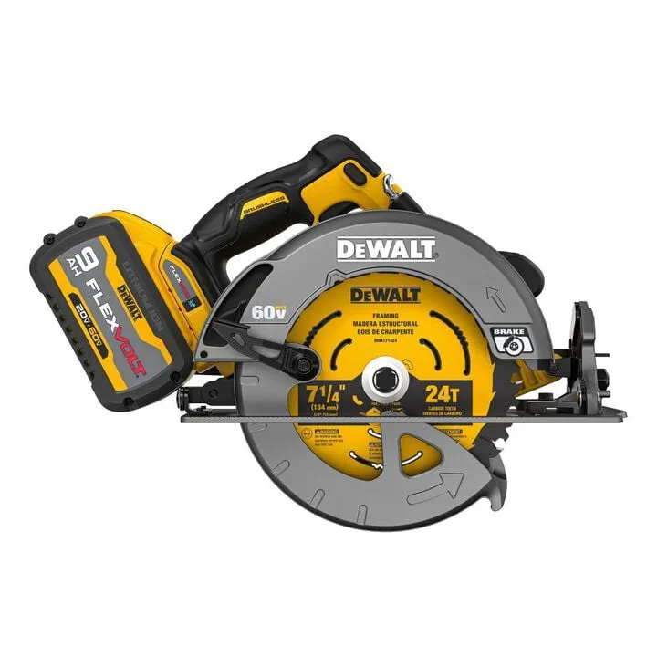 DEWALT 60V FLEXVOLT 7-1/4 Inch Circular Saw with Tool Connect Kit