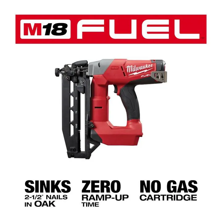 Milwaukee M18 FUEL 16 Gauge Straight Finish Nailer - Factory Reconditioned (Bare Tool) 4