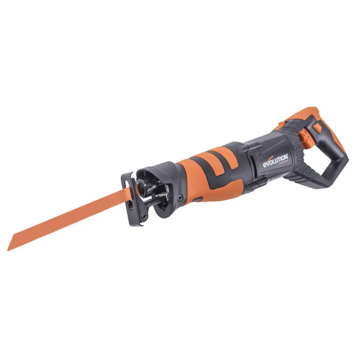 Evolution Power Tools 230V 9-inch Multi-Material Reciprocating Saw with 4-Blade Starter Kit