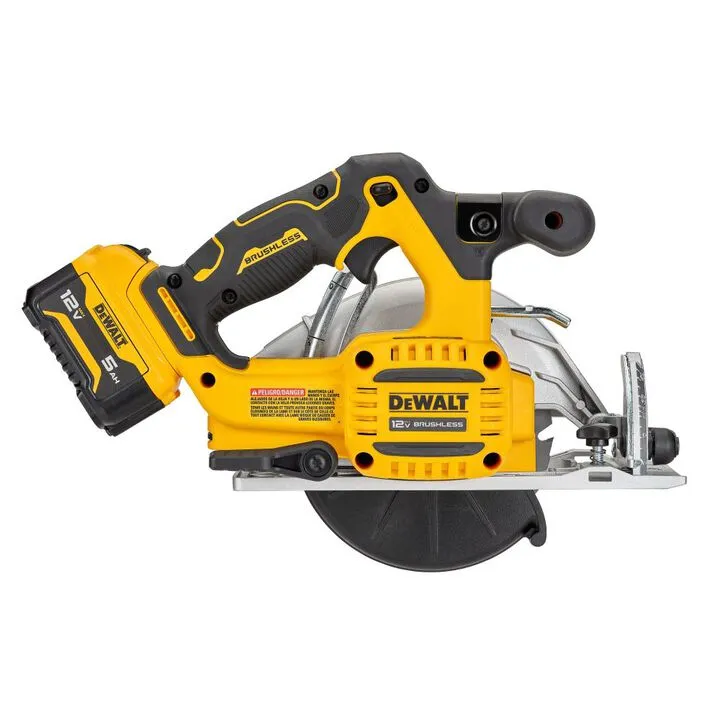 DEWALT Xtreme 12V Max 5-3/8 in Brushless Cordless Circular Saw Kit - Precision & Portability 5