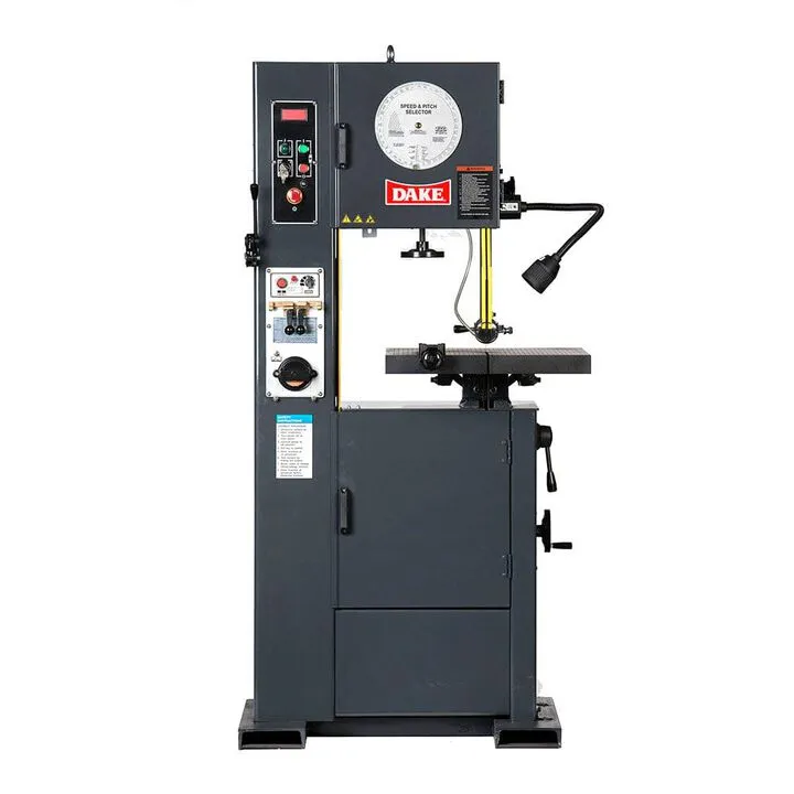 Dake V-16 220V 3-Phase 15-1/2 Inch Throat Vertical Bandsaw