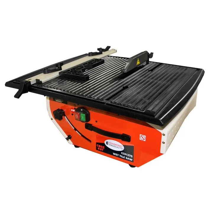 Diamond Products 9 in Tile Saw - 800W 120V Precision Cutting System