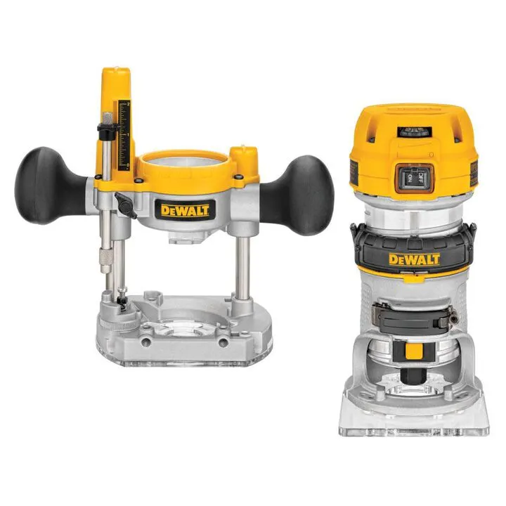 DEWALT DWP611PK 1.25 Peak HP Compact Router Combo Kit