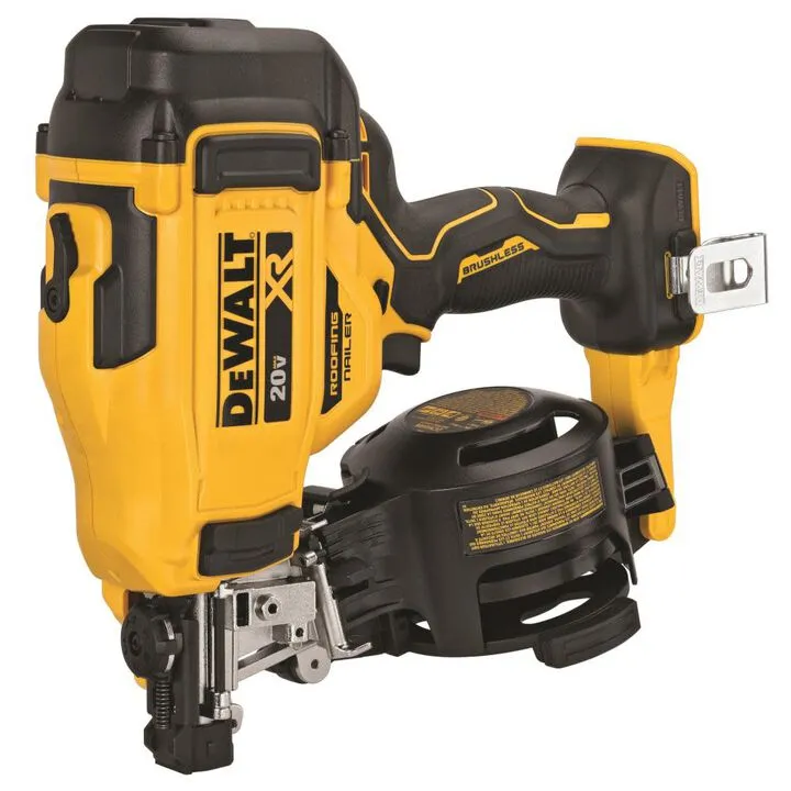 DEWALT 20V MAX 15-Degree Cordless Coil Roofing Nailer (Bare Tool) 1