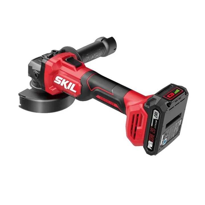 SKIL PWR CORE 20 Brushless 20V 4-1/2 Inch Angle Grinder Kit - Enhanced Thermal Efficiency Edition 2