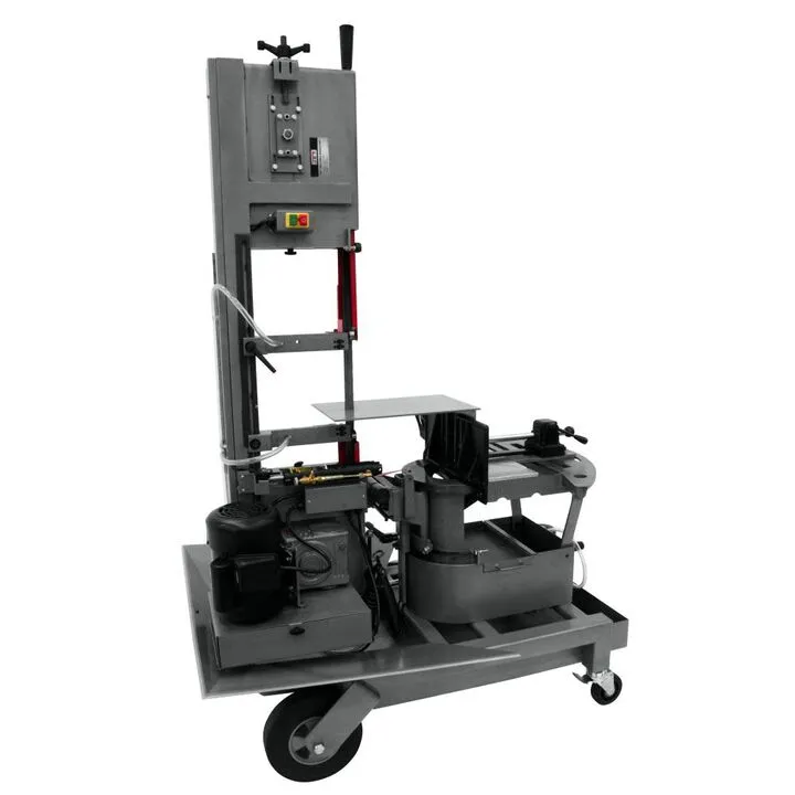 JET 10-Inch Horizontal/Vertical Dual Mitering Portable Band Saw (13 x 10 Capacity) 1