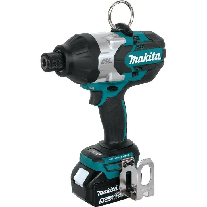 Makita 18V LXT High Torque 7/16in Hex Impact Wrench Kit - Professional Grade Power 1