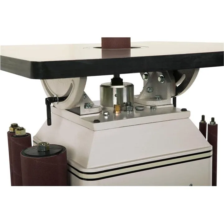 Shop Fox 1HP Oscillating Spindle Sander - Dual Voltage Precision Sanding System 4