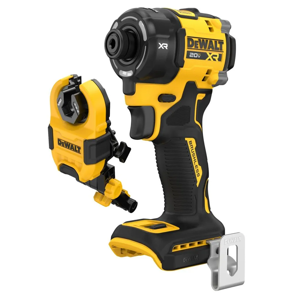 DEWALT 20V MAX* XR 1/4 Inch Quiet Hydraulic Impact Driver & Nut Runner Attachment Bundle (Bare Tool)