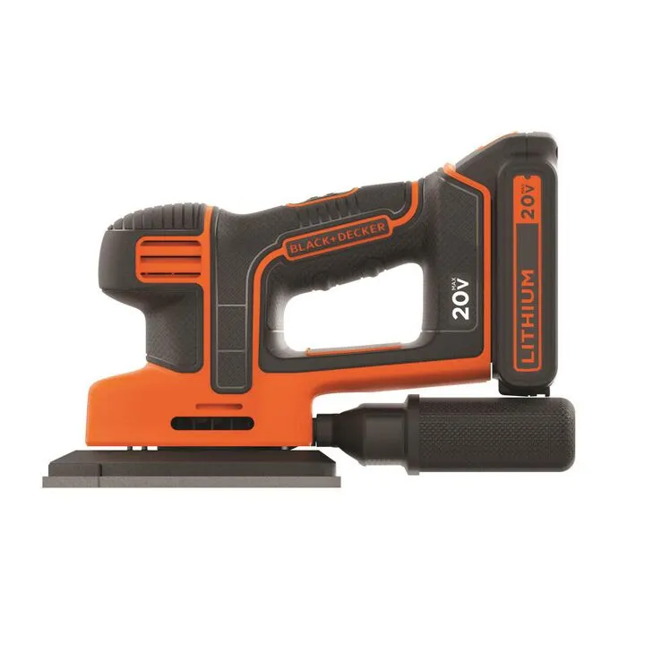 Black and Decker 20V MAX MOUSE Cordless Sander Kit - Professional DIY Finishing Tool 1